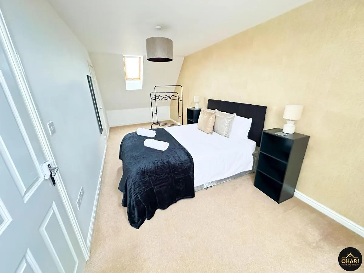 Modern 4 Beds House With Free Parking Villa Newcastle-upon-Tyne Storbritannien